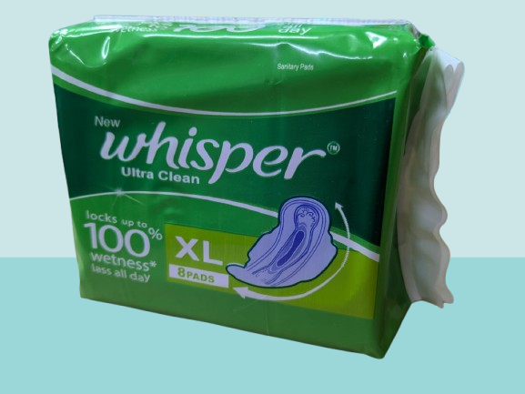 New Whisper ultra clean-8 pad